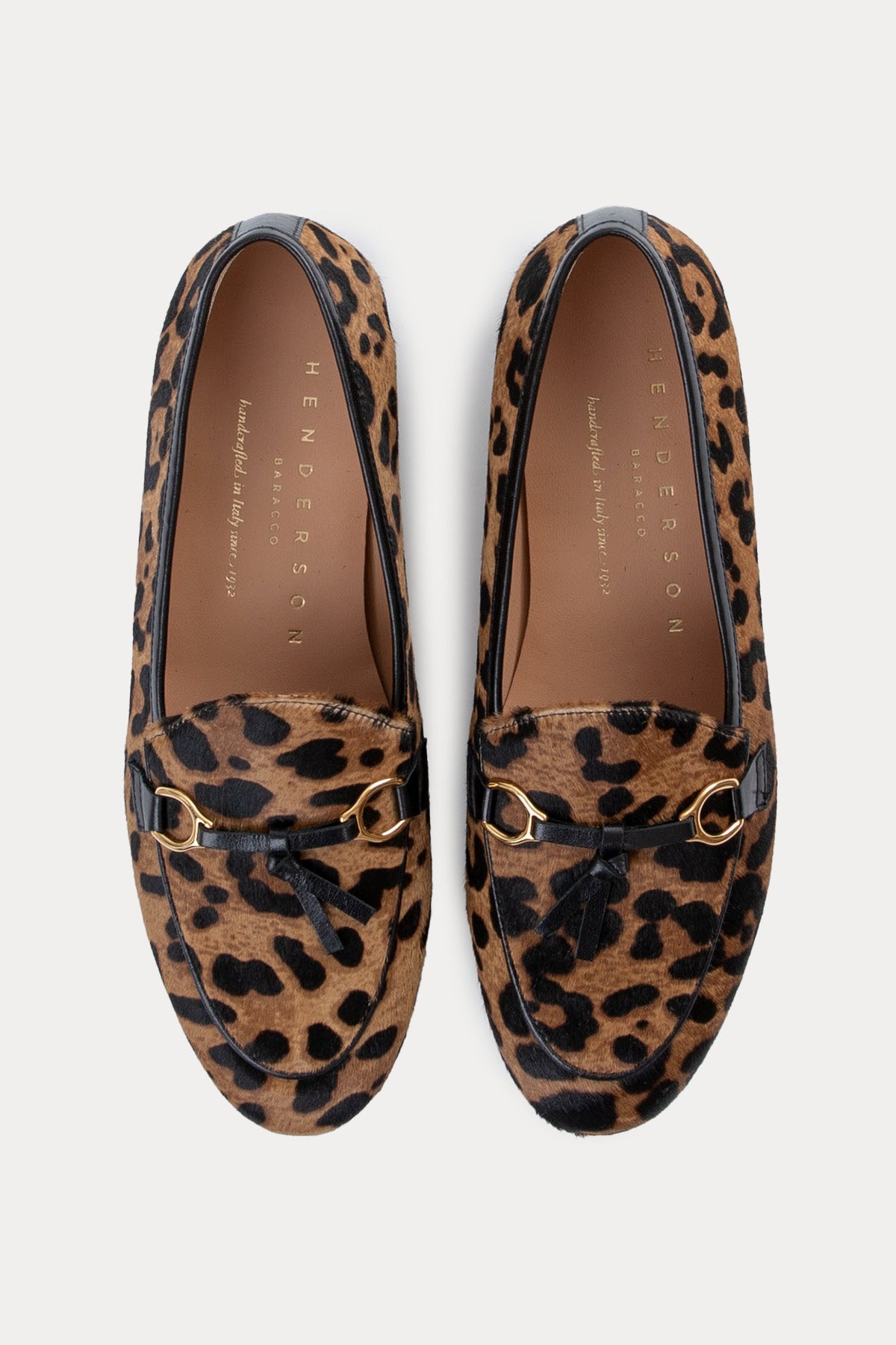 Henderson Rosa Leopar Desenli Loafer Ayakkabı-Ayakkabı-Libas