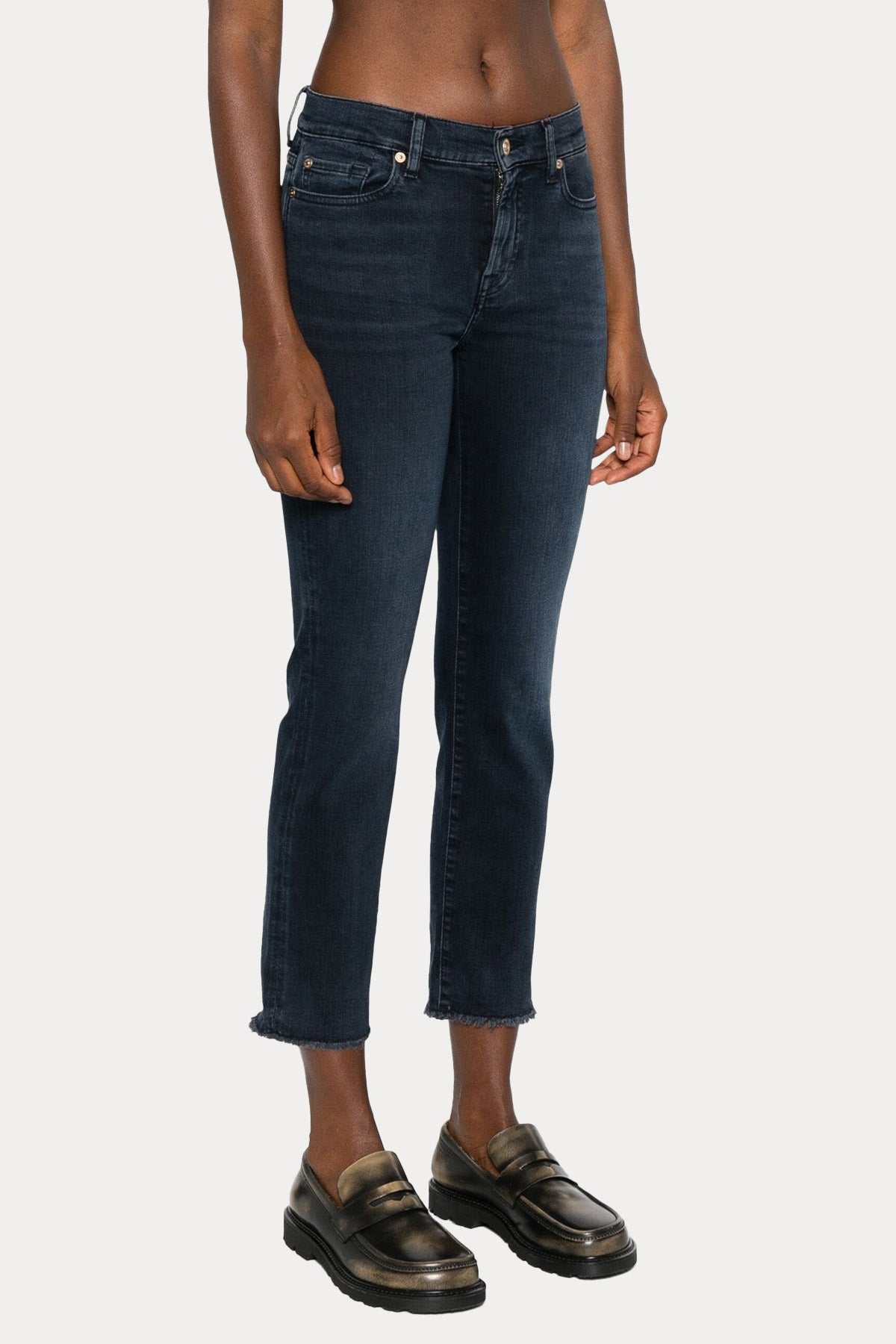7 For All Mankind Slim Fit Yıkamalı Jeans-Jeans-Libas