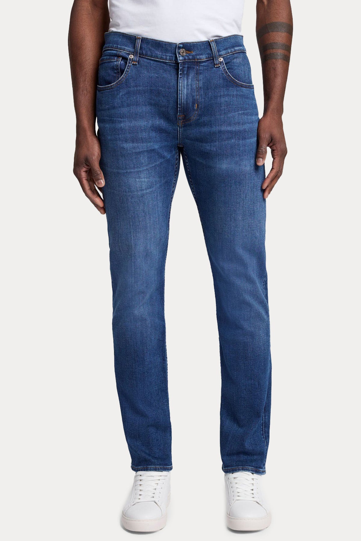 7 For All Mankind Slimmy Tapered Modern Slim Fit Jeans-Jeans-Libas