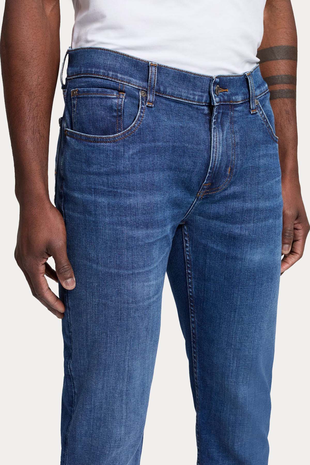 7 For All Mankind Slimmy Tapered Modern Slim Fit Jeans-Jeans-Libas