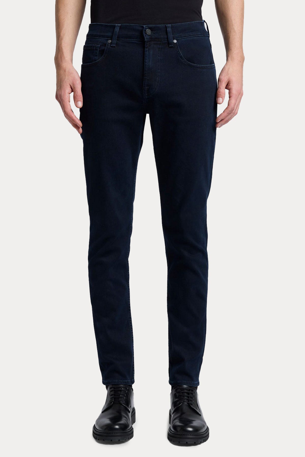 7 For All Mankind Slimmy Tapered Modern Slim Fit Jeans-Jeans-Libas