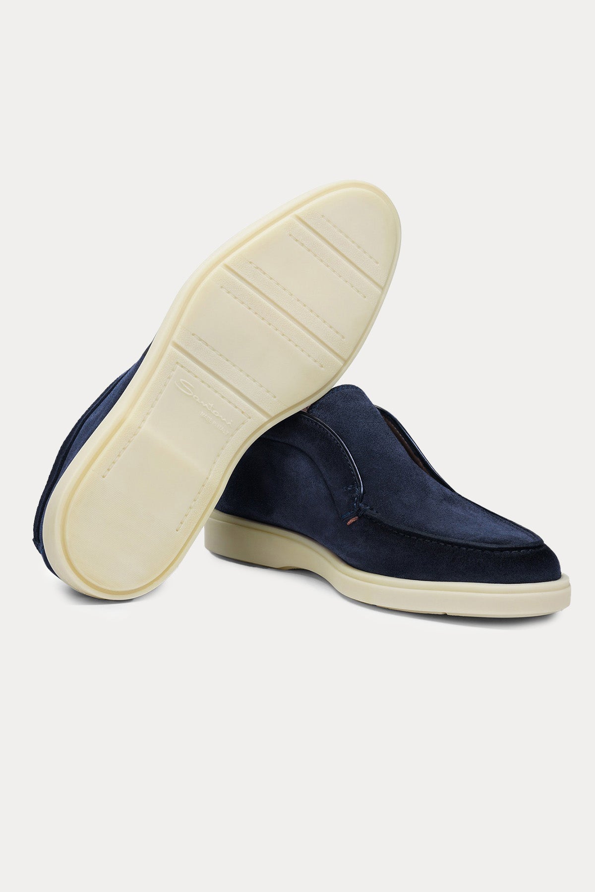 Santoni Lastik Bantlı Süet Bot-Bot-Libas