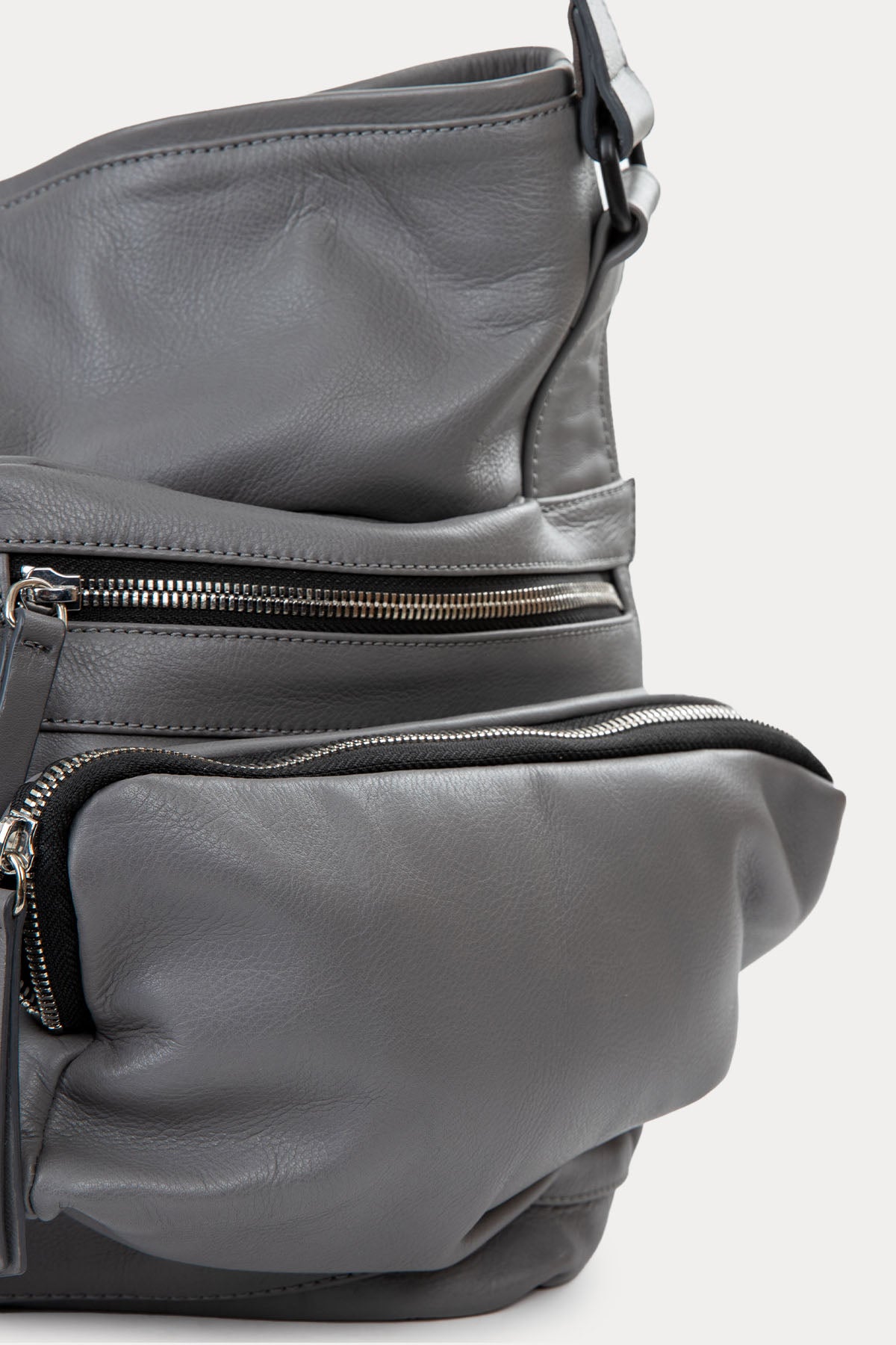 Vic Matie Deri Omuz Çantası