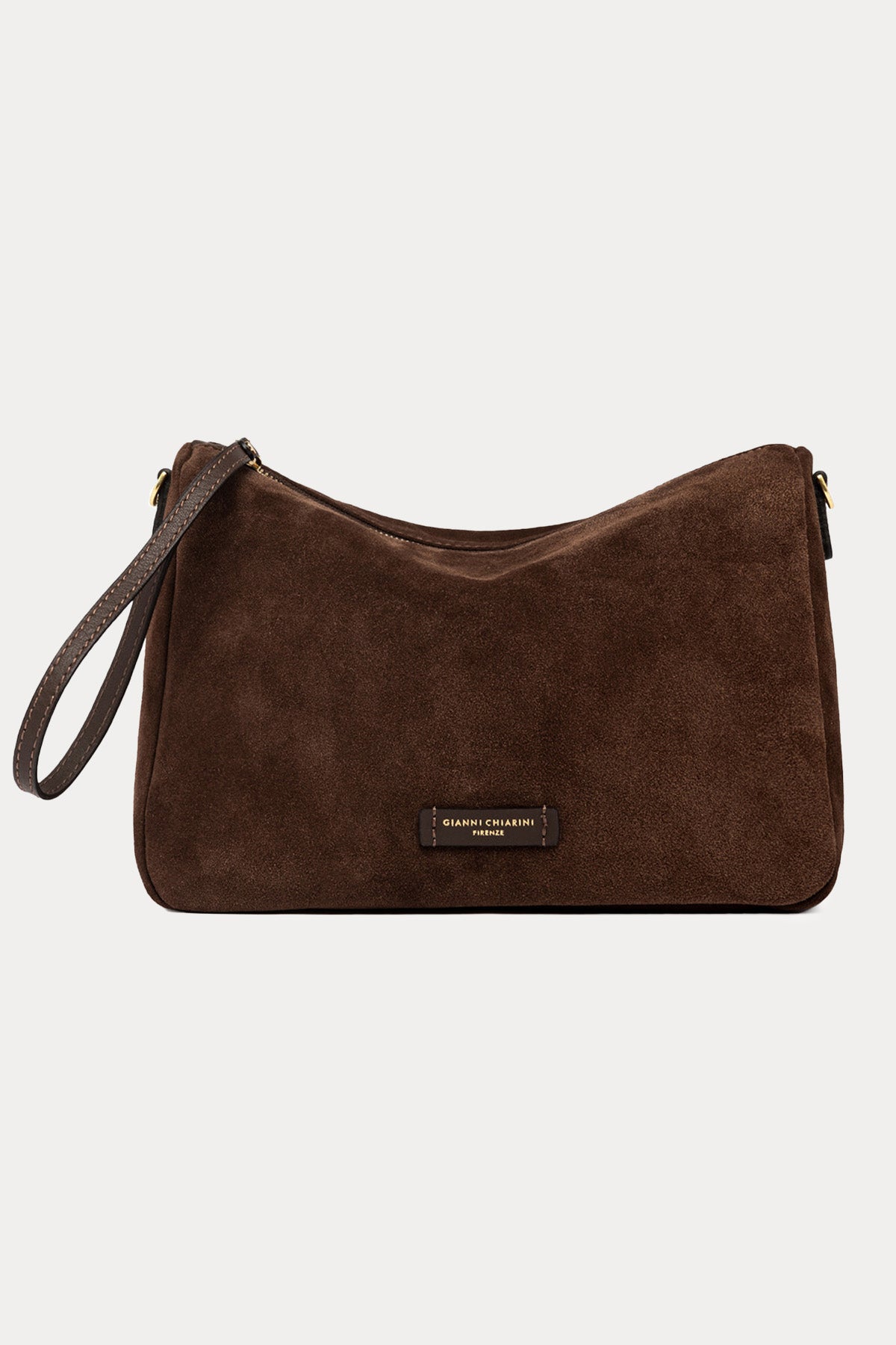 Gianni Chiarini Nora Pouch Süet Clutch Çanta