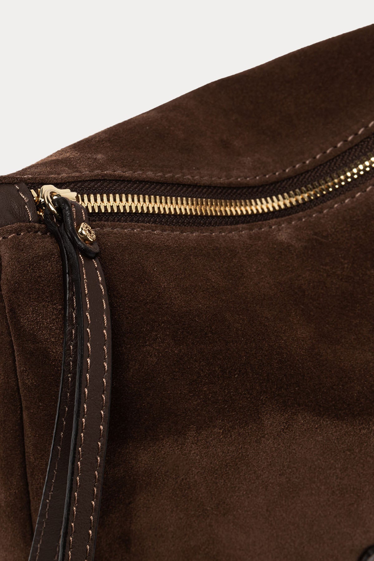 Gianni Chiarini Nora Pouch Süet Clutch Çanta