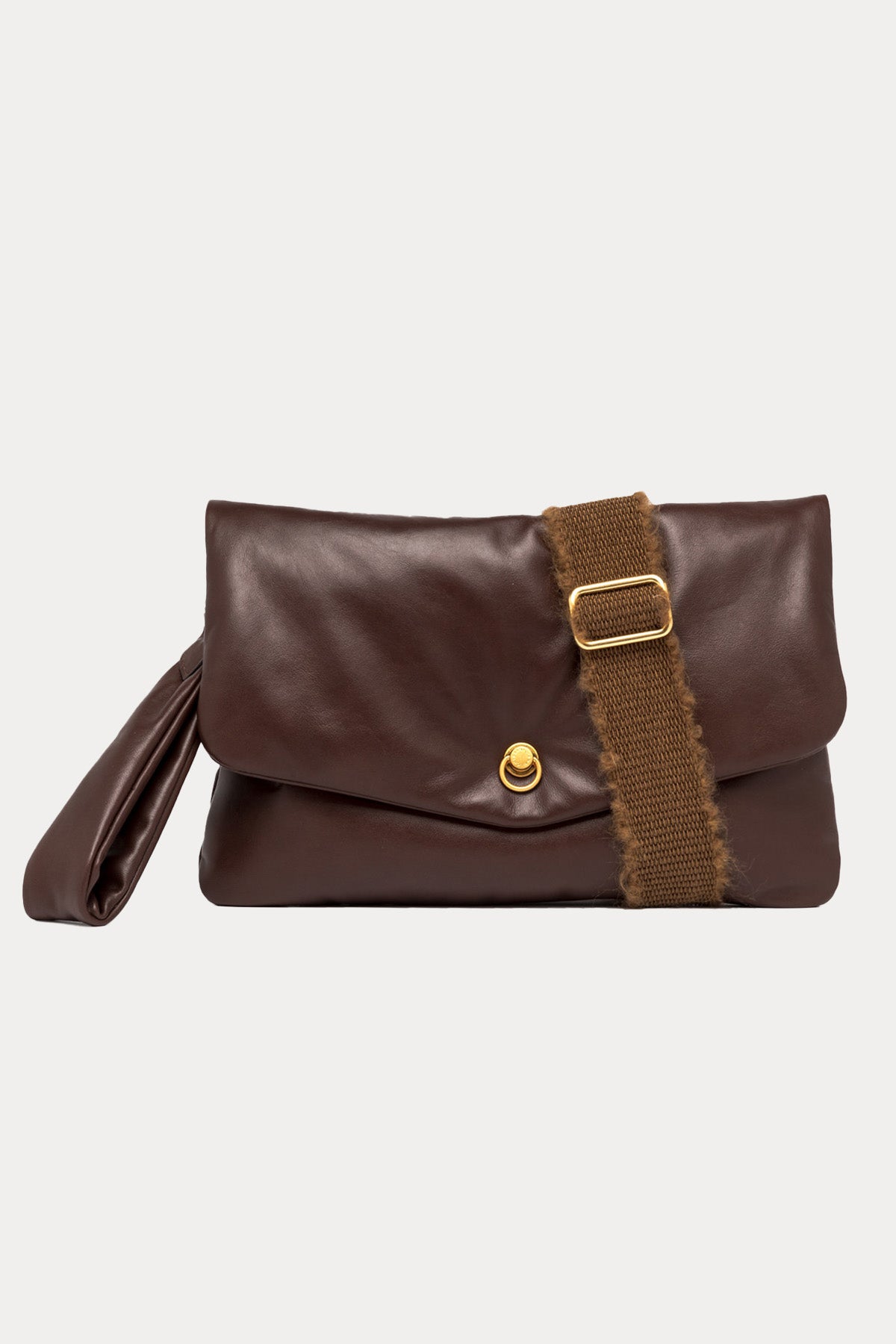 Gianni Chiarini Mirea Deri Clutch Çanta