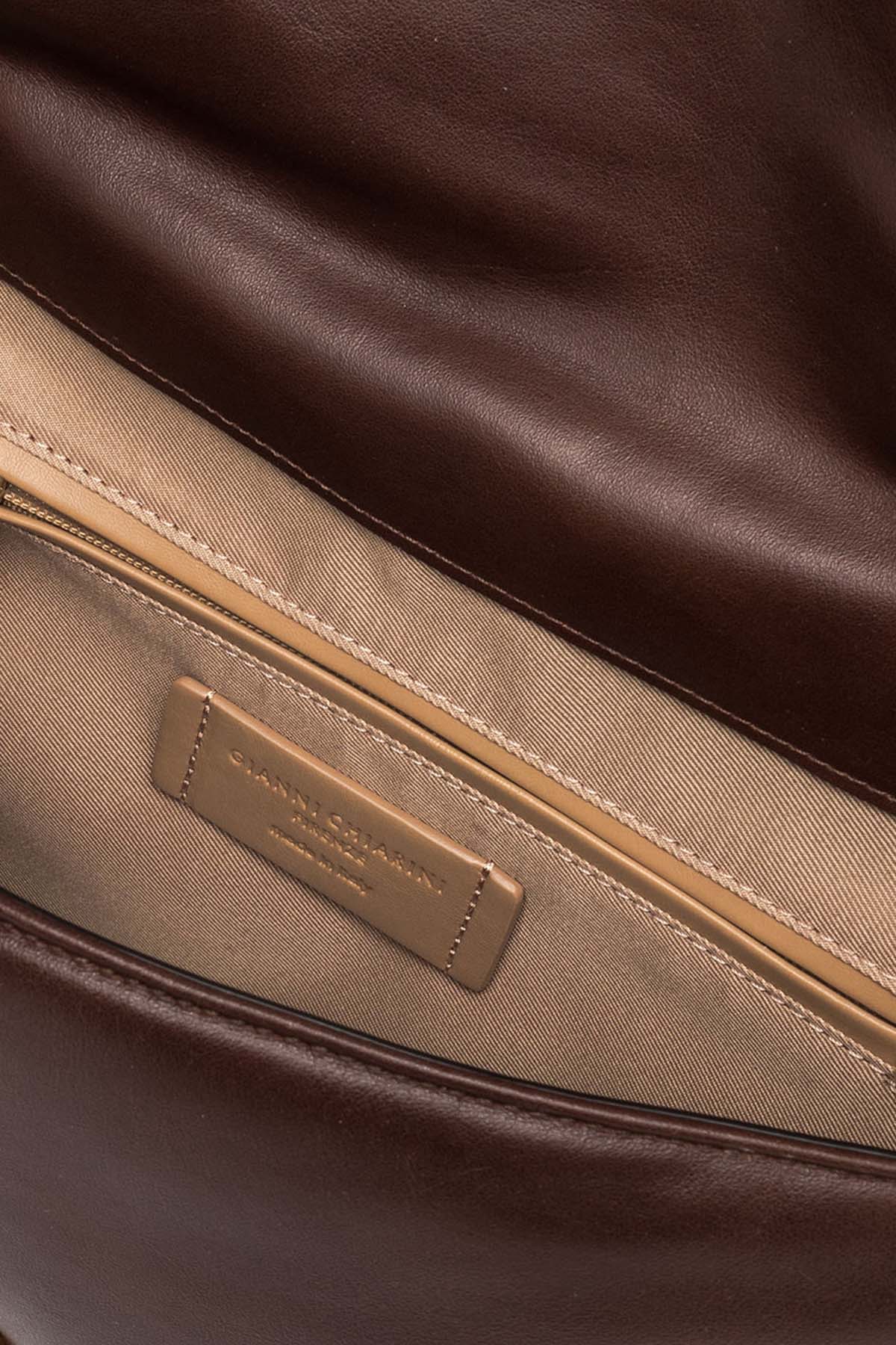 Gianni Chiarini Mirea Deri Clutch Çanta