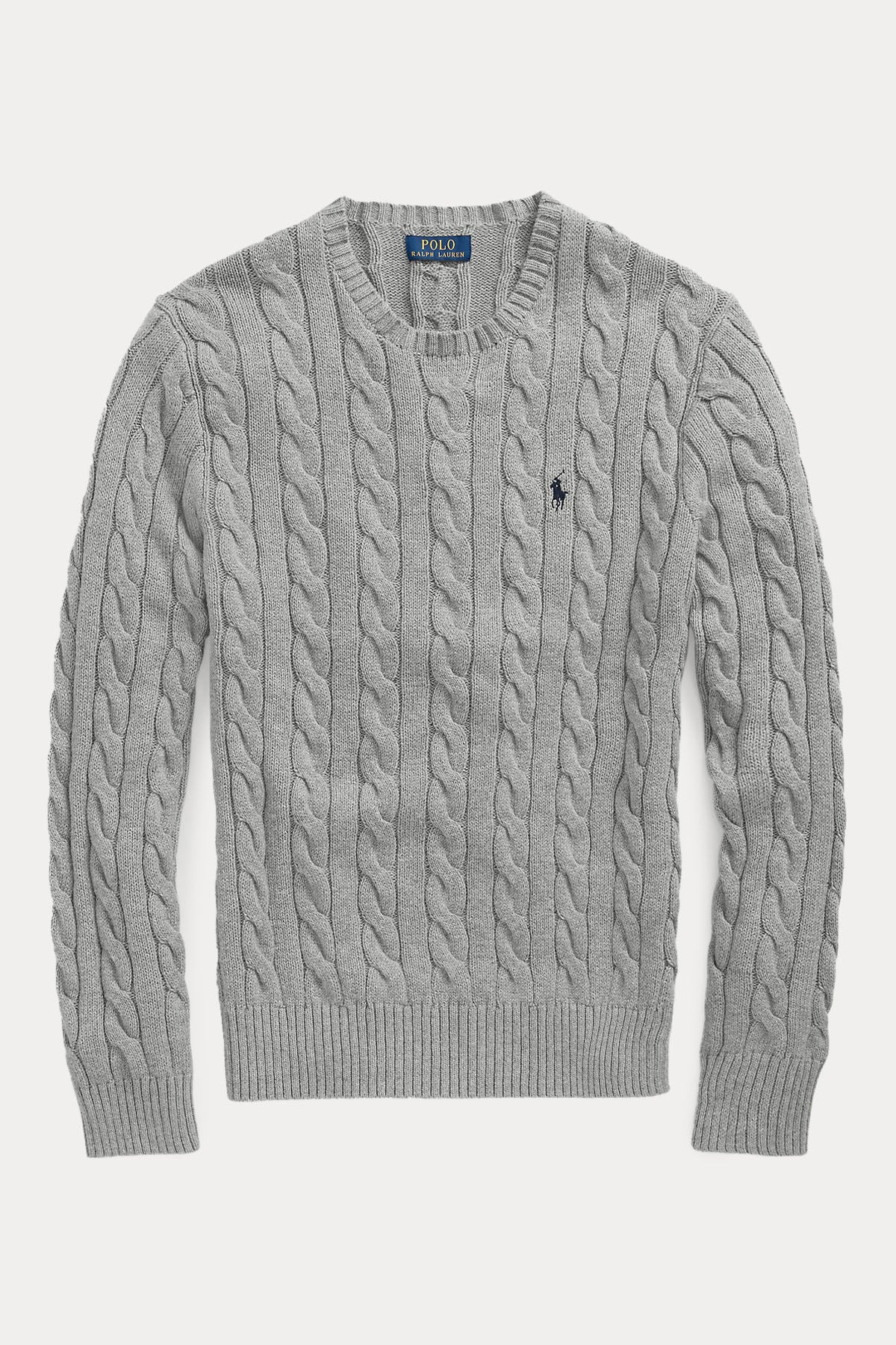 Polo Ralph Lauren Kaşmirli Saç Örgü Yün Triko