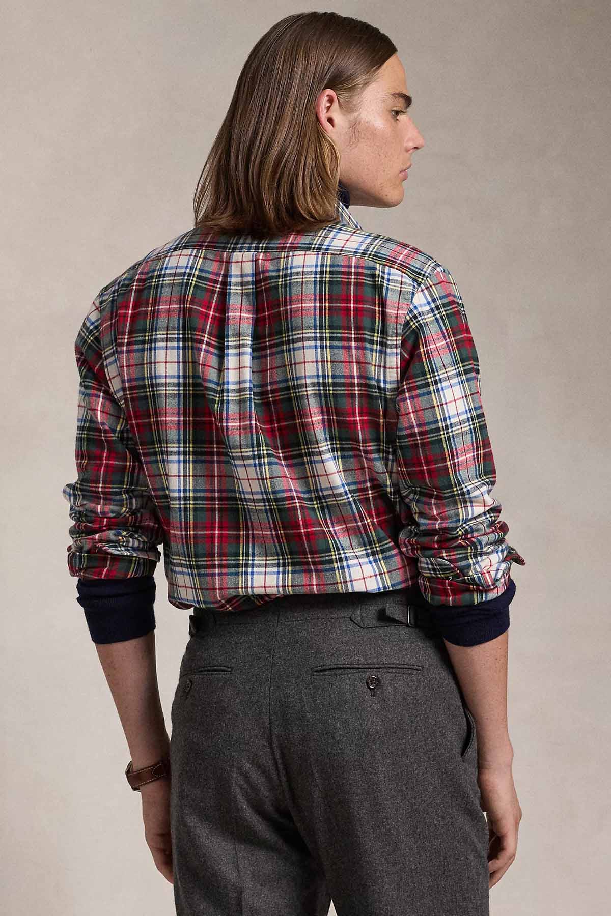 Polo Ralph Lauren Custom Fit Ekose Desenli Gömlek-Gömlek-Libas