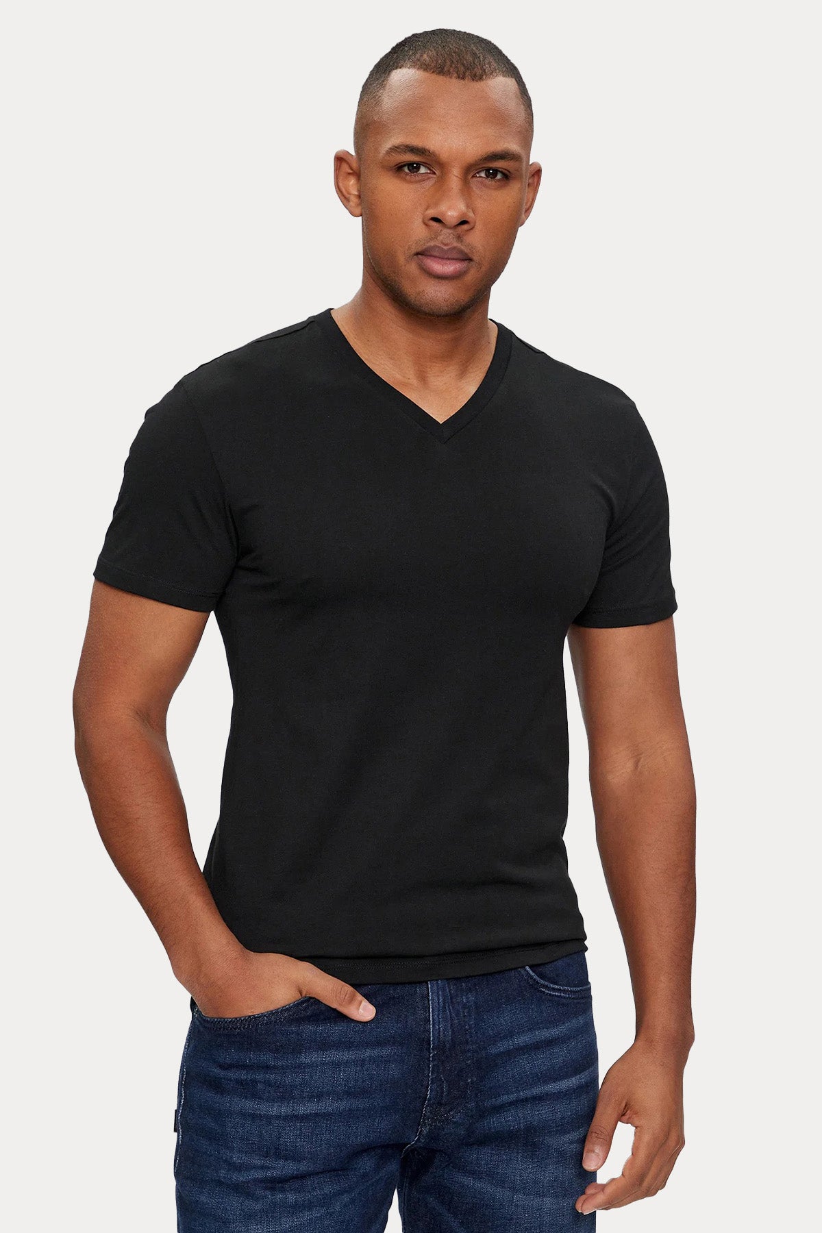 Polo Ralph Lauren 3'lü Paket V Yaka T-shirt Set 714936903002