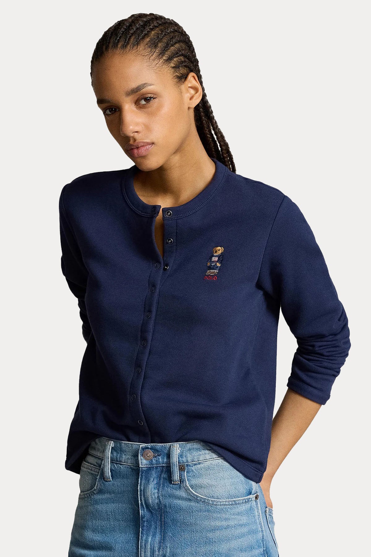 Polo Ralph Lauren Yuvarlak Yaka Polo Bear Ceket