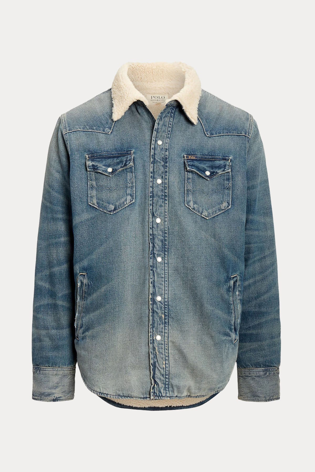 Polo Ralph Lauren Kürklü Denim Ceket