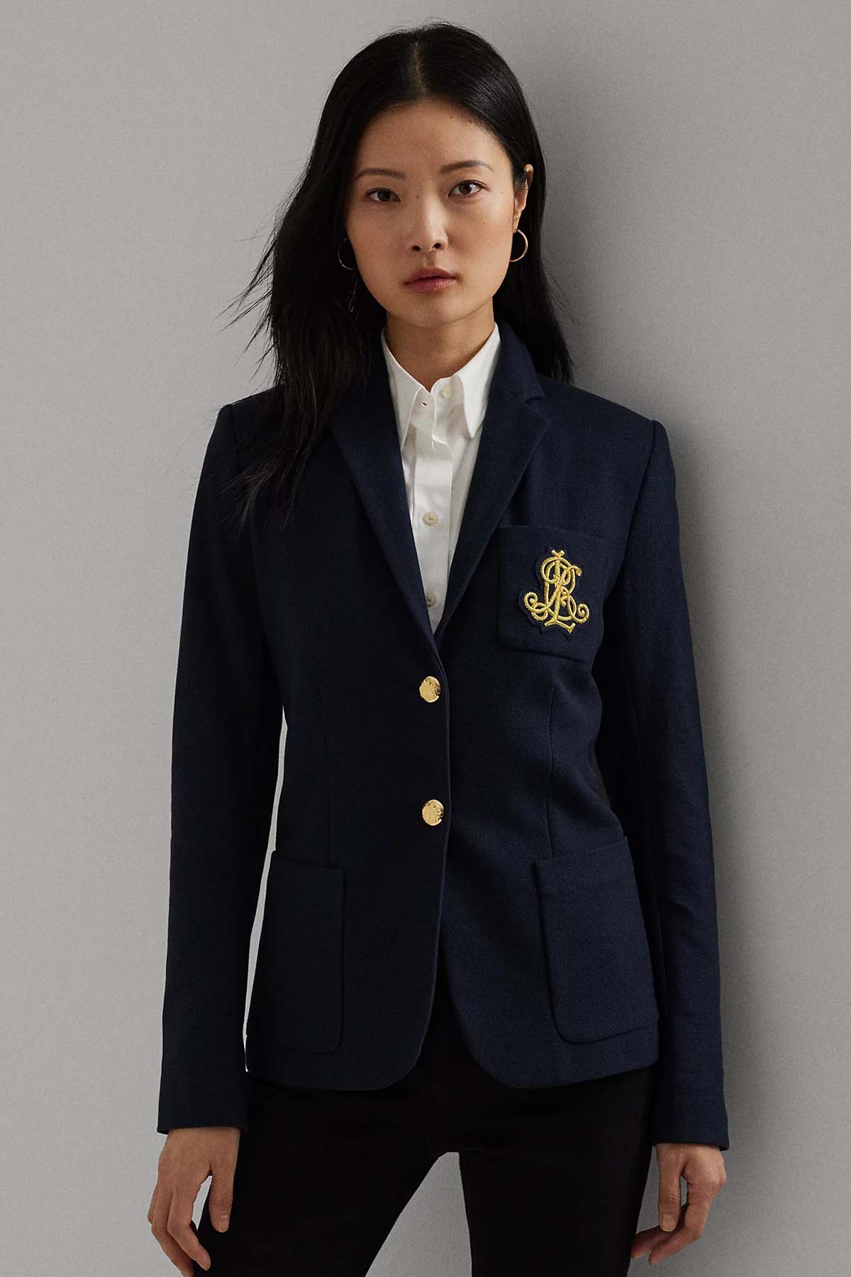 Polo Ralph Lauren Slim Fit Nakış Logolu Spor Cepli Blazer Ceket