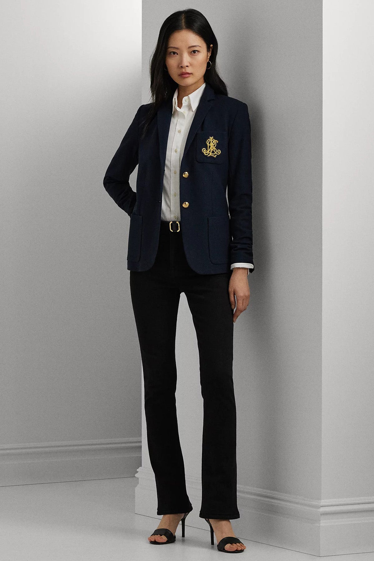 Polo Ralph Lauren Slim Fit Nakış Logolu Spor Cepli Blazer Ceket-Ceket-Libas