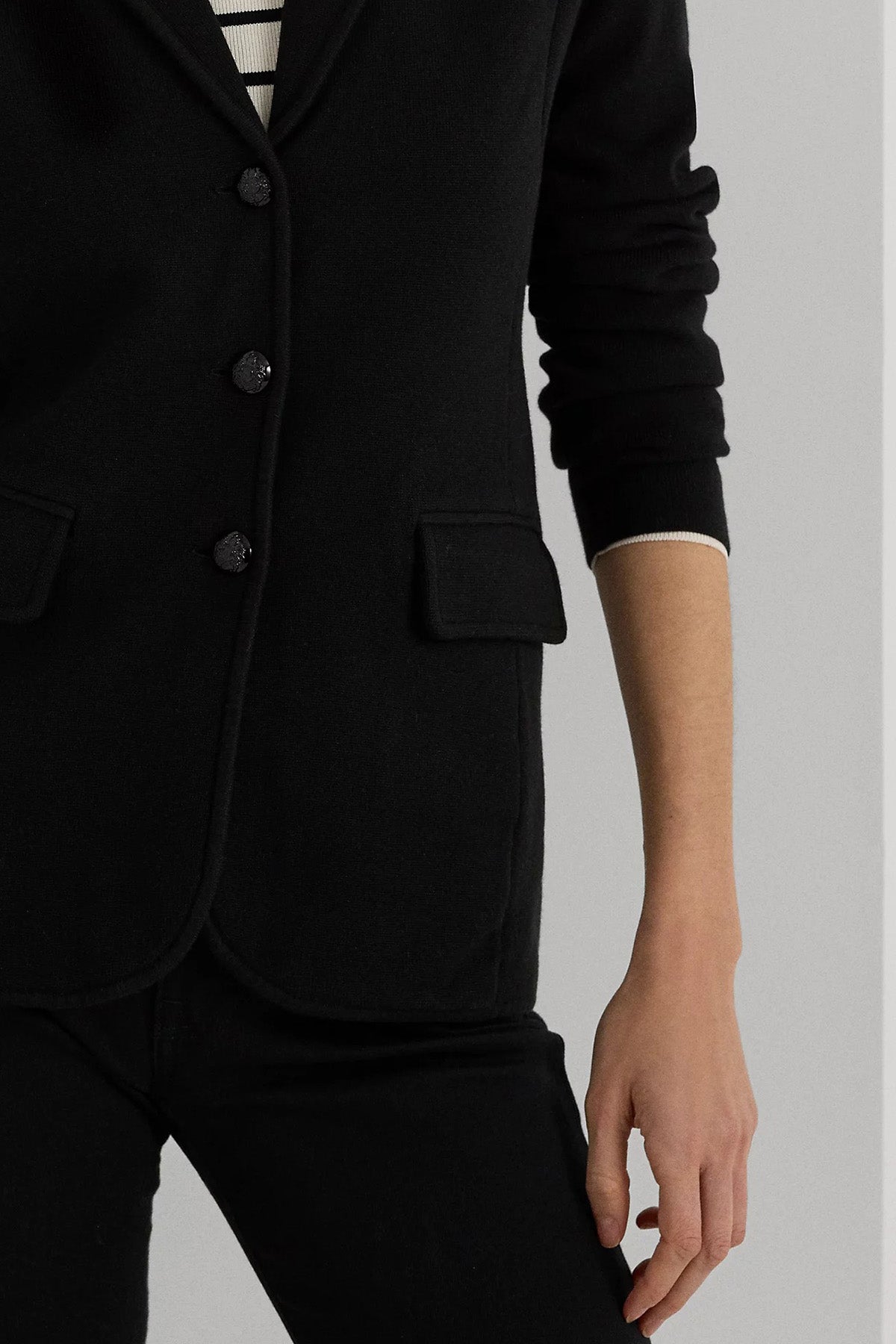 Polo Ralph Lauren Slim Fit Örgü Triko Blazer Ceket