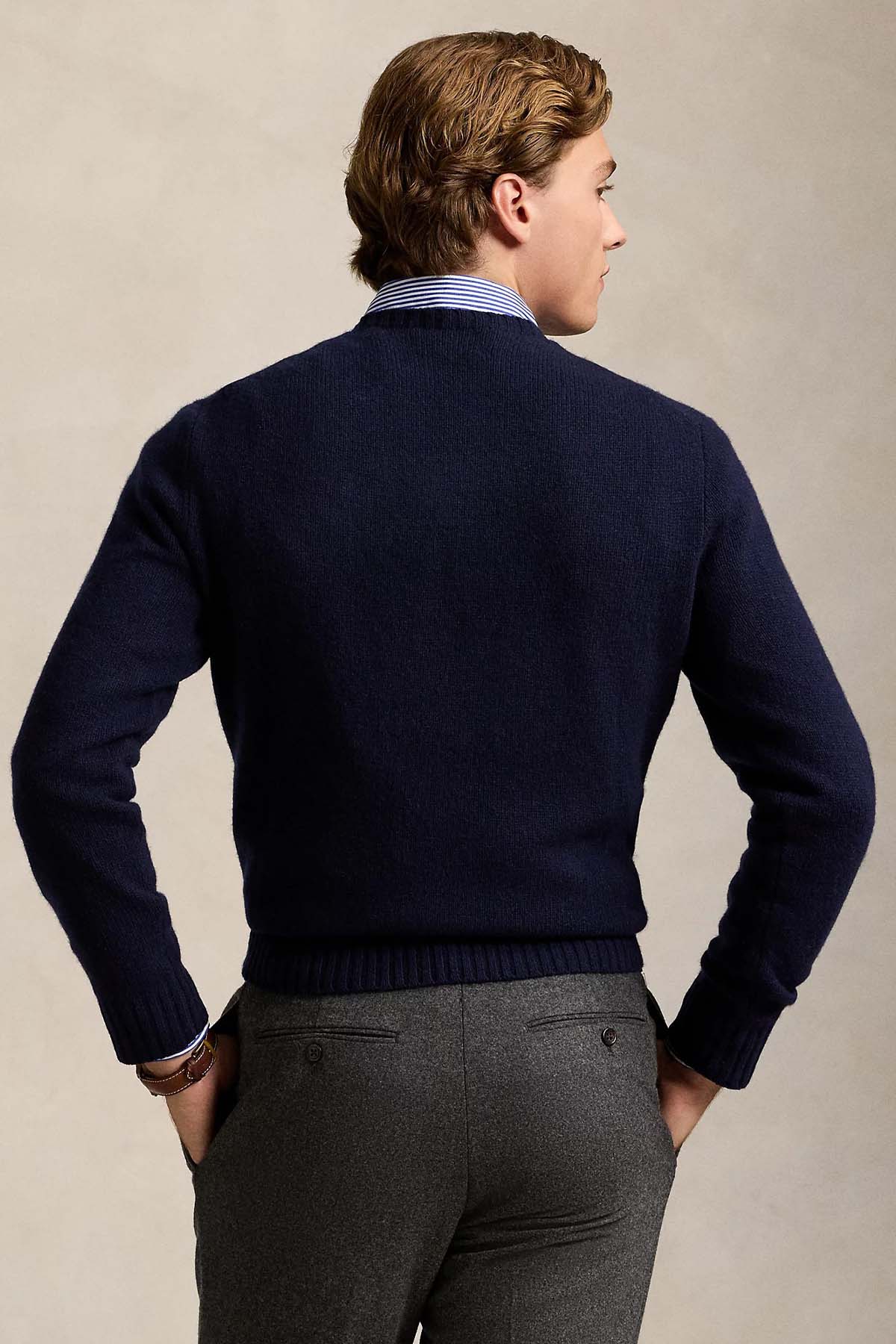 Polo Ralph Lauren Kaşmir Örgü Polo Bear Yün Triko-Triko-Libas