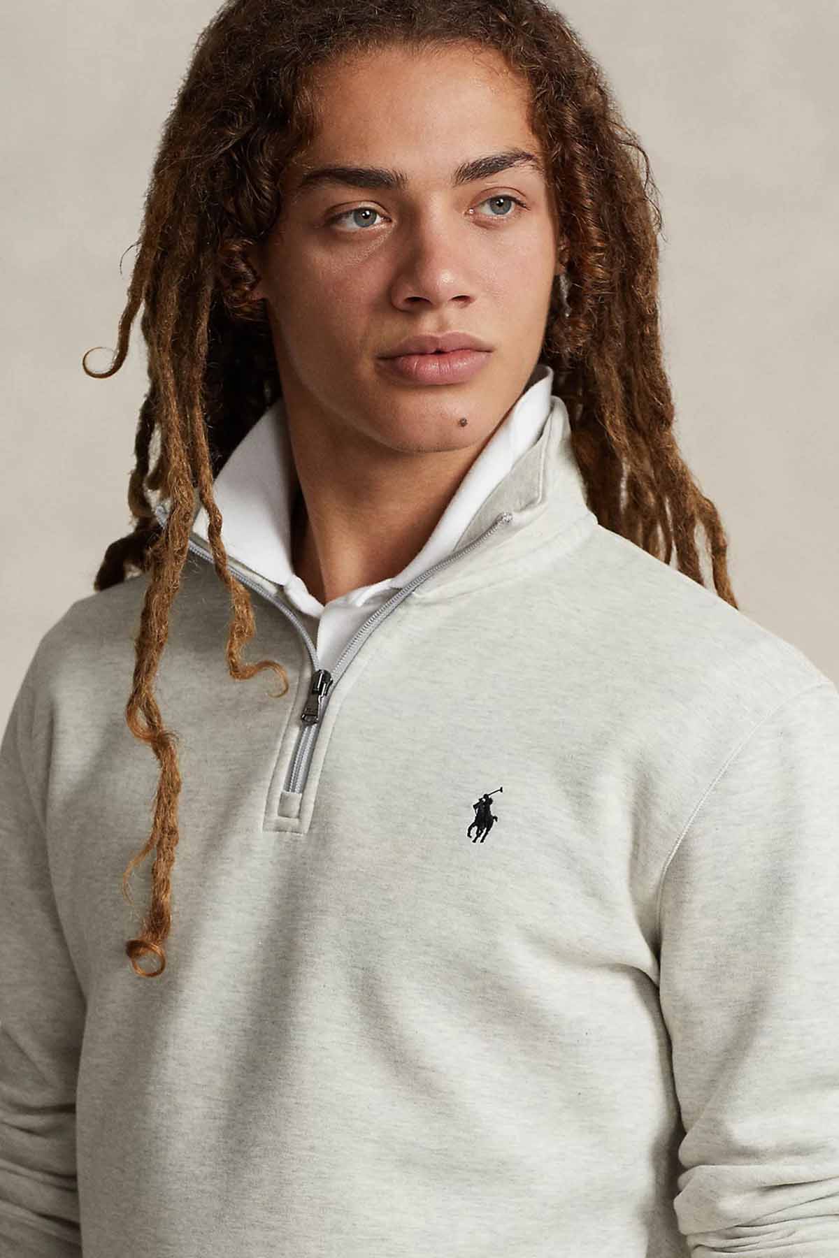 Polo Ralph Lauren Yarım Fermuarlı Dik Yaka Sweatshirt 710922557004