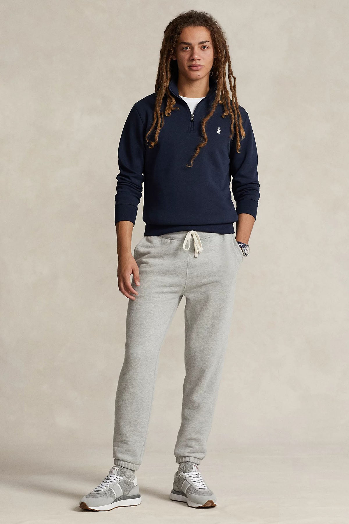 Polo Ralph Lauren Yarım Fermuarlı Dik Yaka Sweatshirt