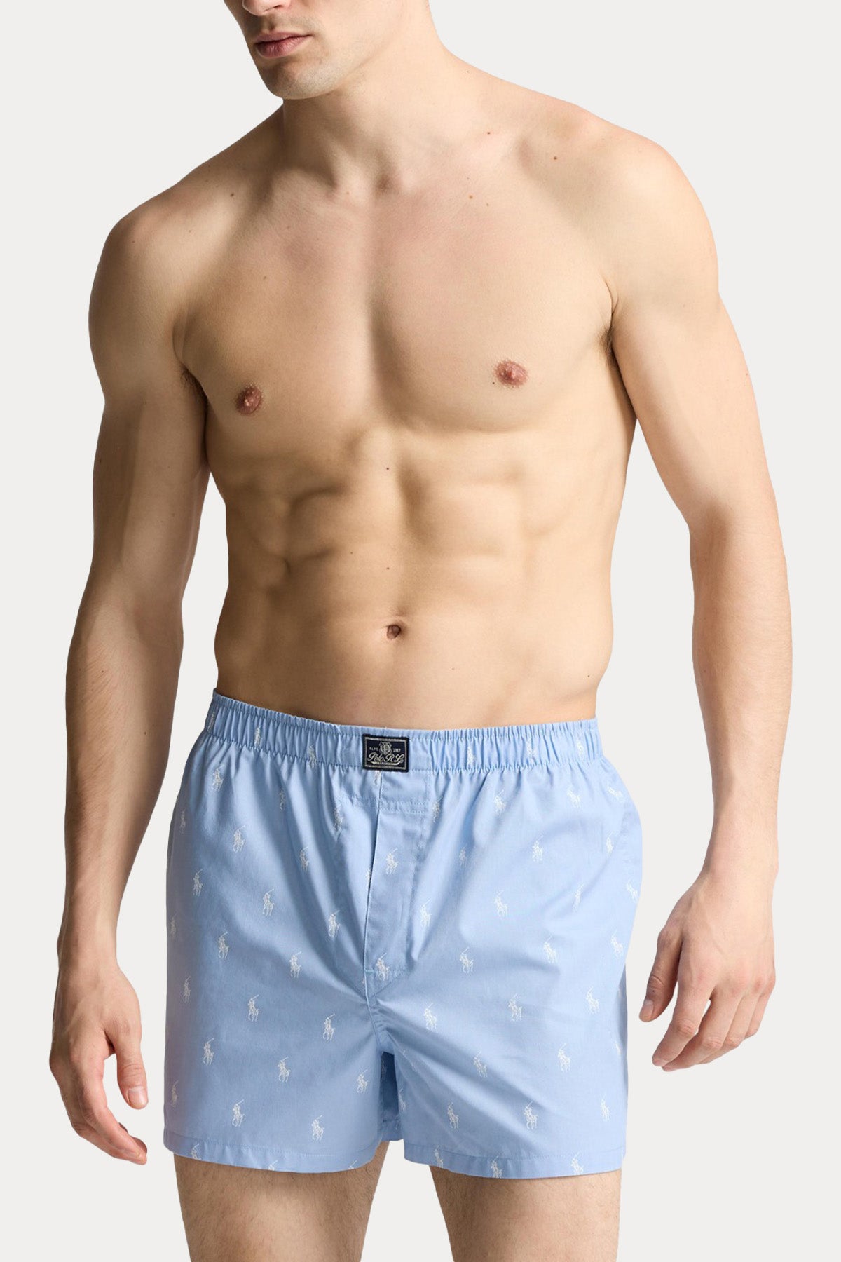 Polo Ralph Lauren 3'lü Paket Pamuklu Boxer-Boxer-Libas