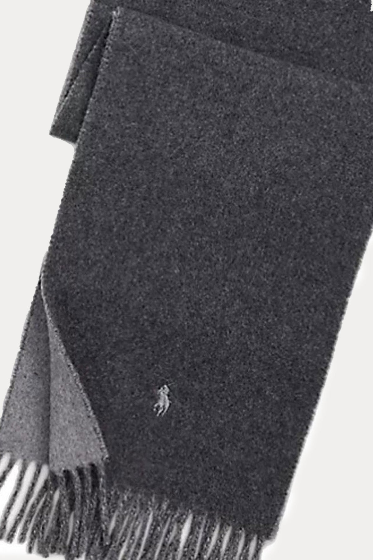 Polo Ralph Lauren Unisex Çift Taraflı Örgü Yün Atkı