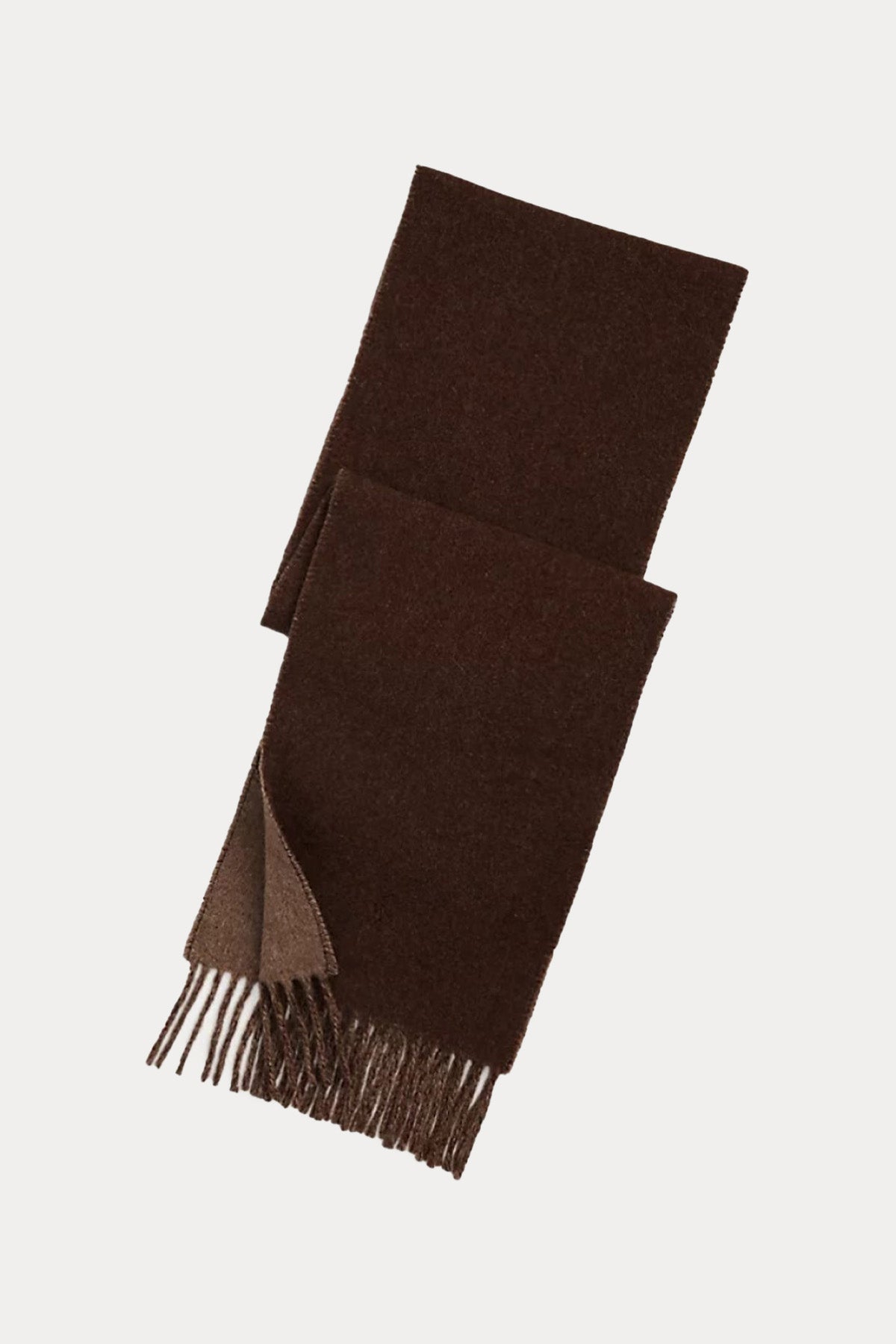 Polo Ralph Lauren Unisex Çift Taraflı Örgü Yün Atkı