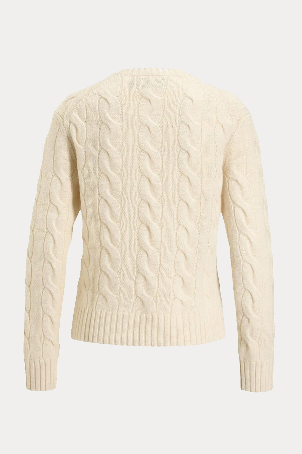 Polo Ralph Lauren Kaşmir Saç Örgü Yün Triko