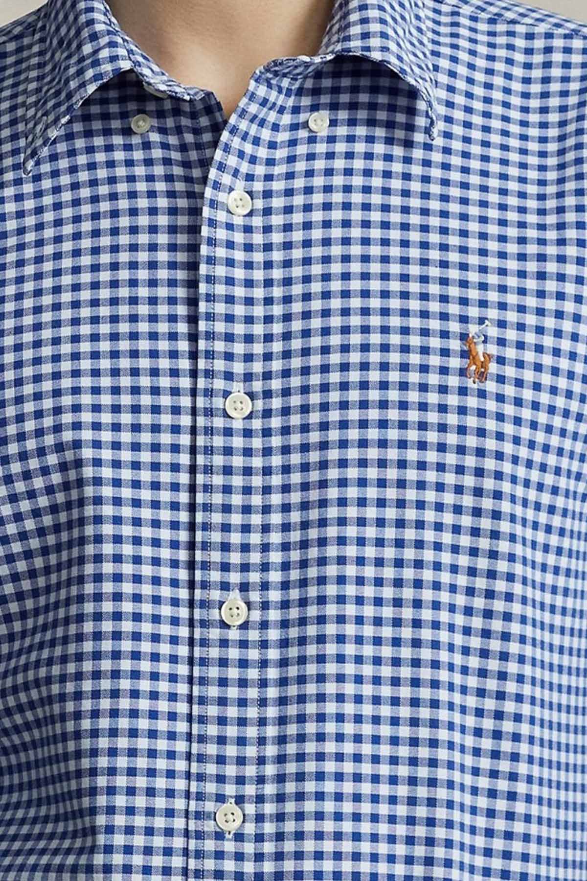 Polo Ralph Lauren Custom Fit Pötikareli Oxford Gömlek