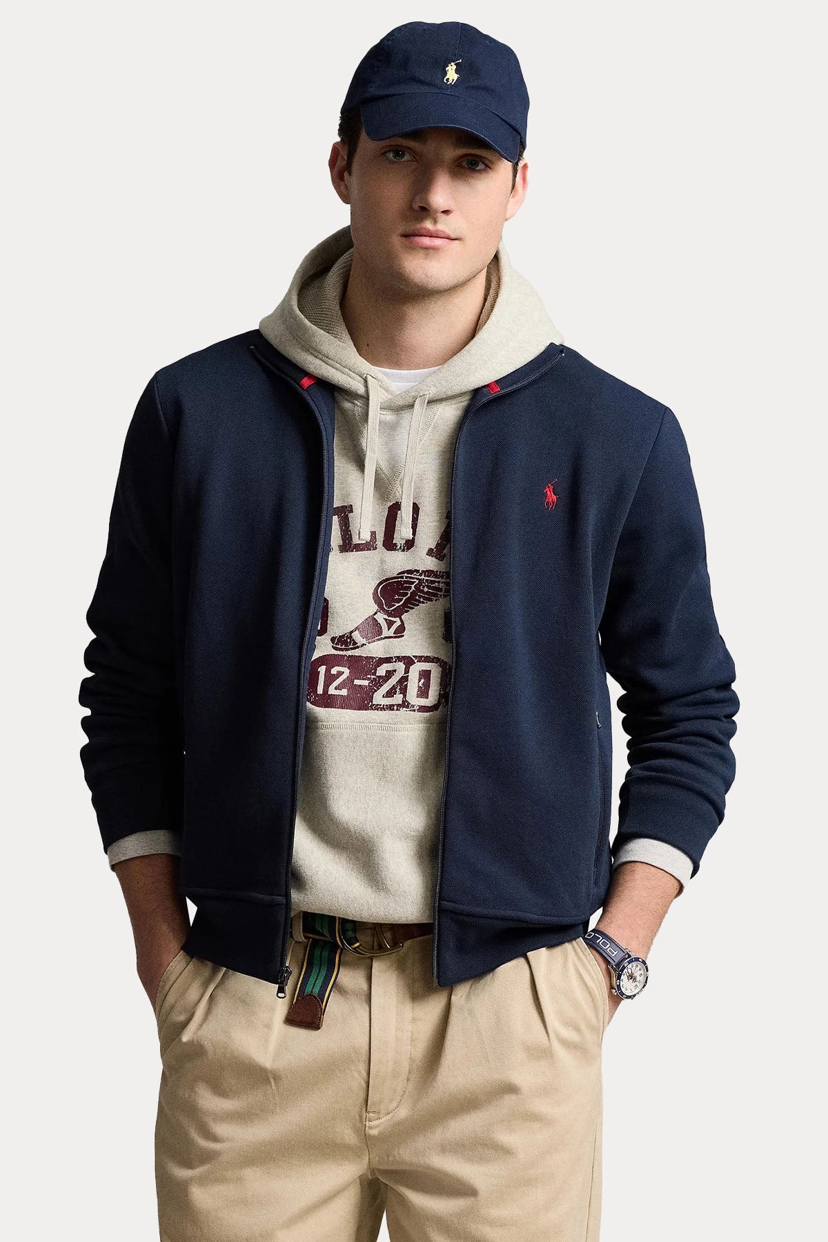 Polo Ralph Lauren Dik Yaka Sweatshirt Ceket