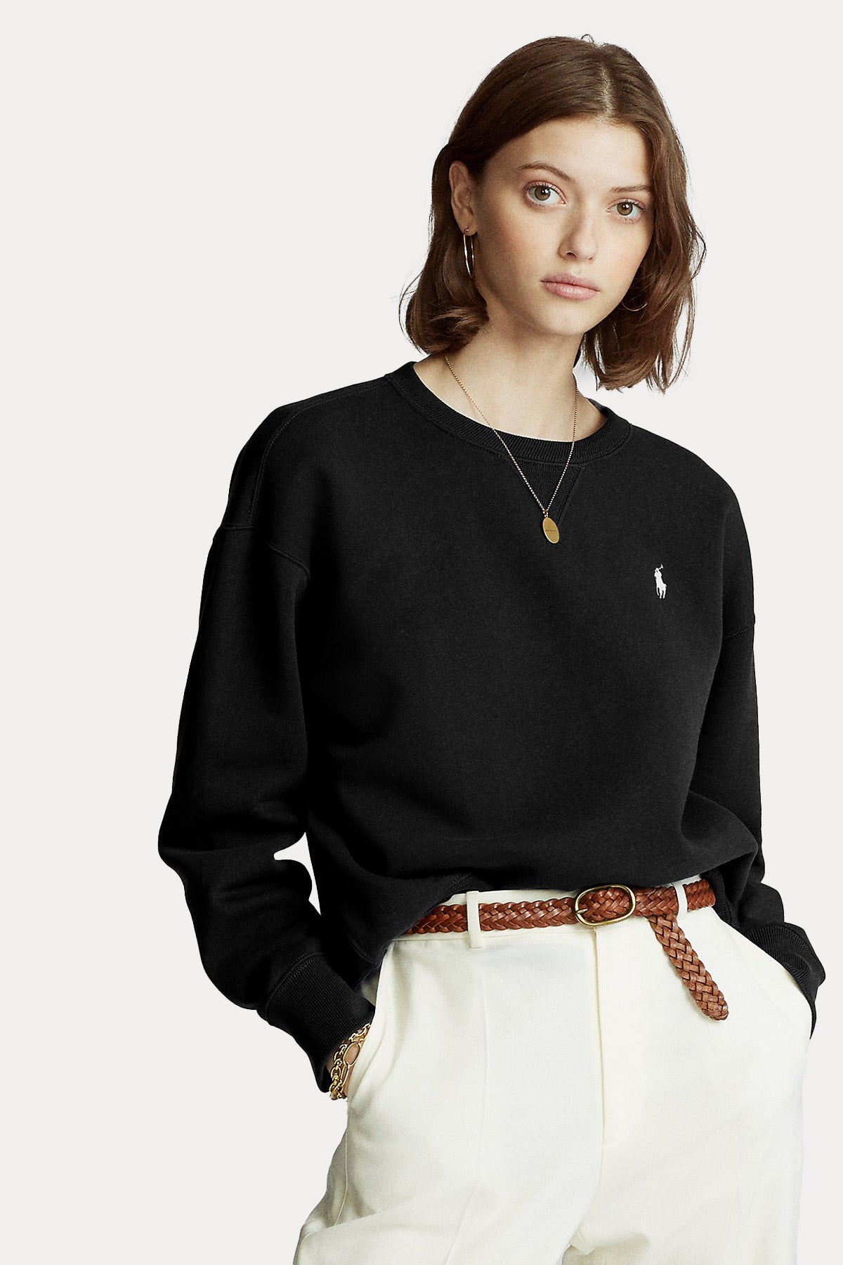 Polo Ralph Lauren Relaxed Fit Yuvarlak Yaka Sweatshirt