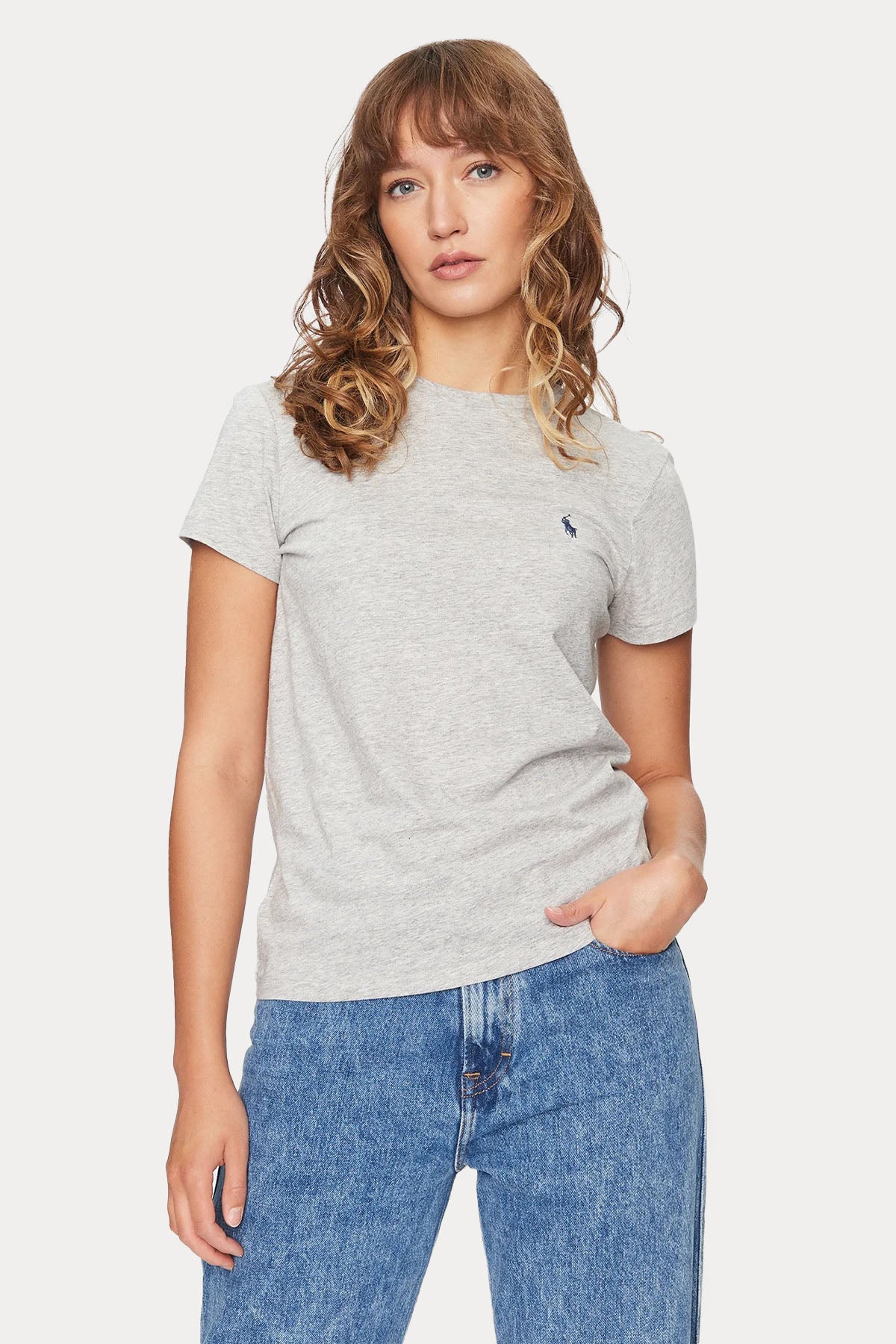 Polo Ralph Lauren Custom Fit Yuvarlak Yaka T-shirt