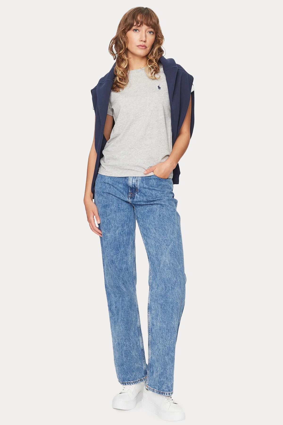 Polo Ralph Lauren Custom Fit Yuvarlak Yaka T-shirt