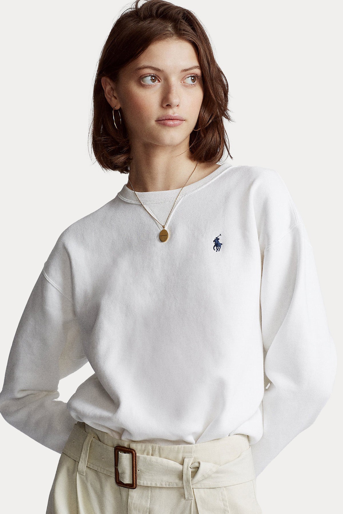 Polo Ralph Lauren Relaxed Fit Yuvarlak Yaka Sweatshirt