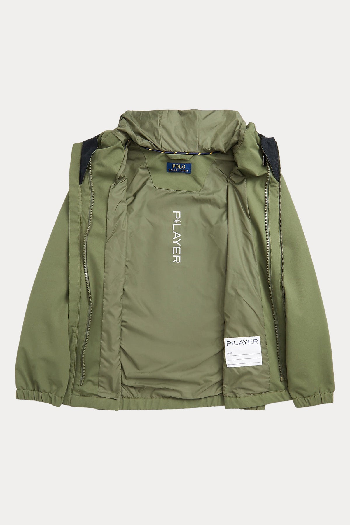 Polo Ralph Lauren Kids S-M Beden Unisex Çocuk Kapüşonlu Rüzgarlık Mont-Mont-Libas