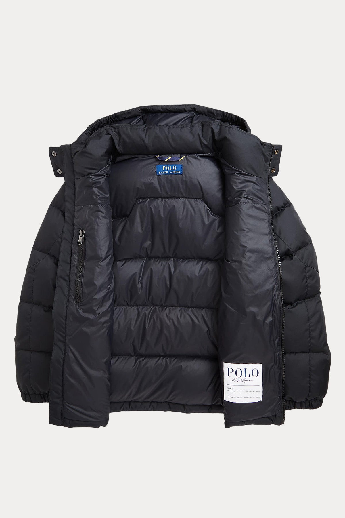 Polo Ralph Lauren Kids S-M Beden Unisex Çocuk Kapüşonlu Puffer Mont