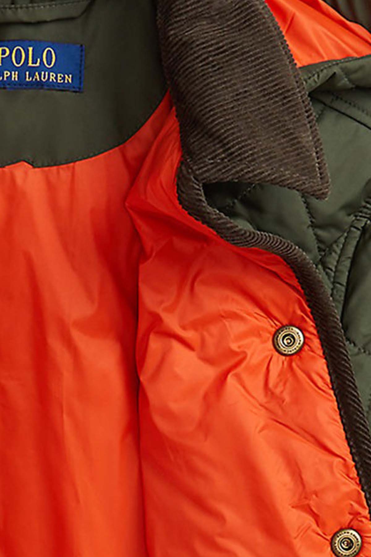 Polo Ralph Lauren Kids 4-6 Yaş Erkek Çocuk Kapitone Desenli Kapüşonlu Mont-Mont-Libas