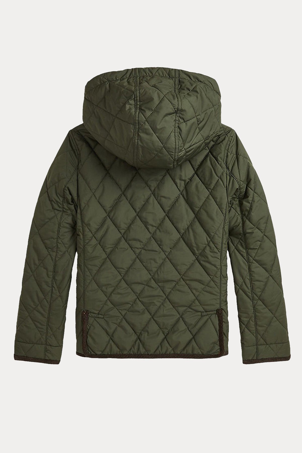 Polo Ralph Lauren Kids 4-6 Yaş Erkek Çocuk Kapitone Desenli Kapüşonlu Mont-Mont-Libas