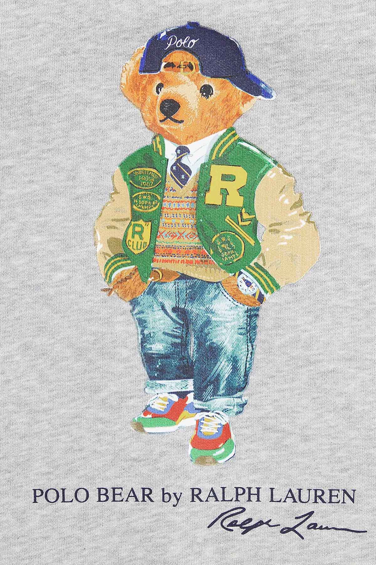 Polo Ralph Lauren Kids 4-6 Yaş Unisex Polo Bear Sweatshirt