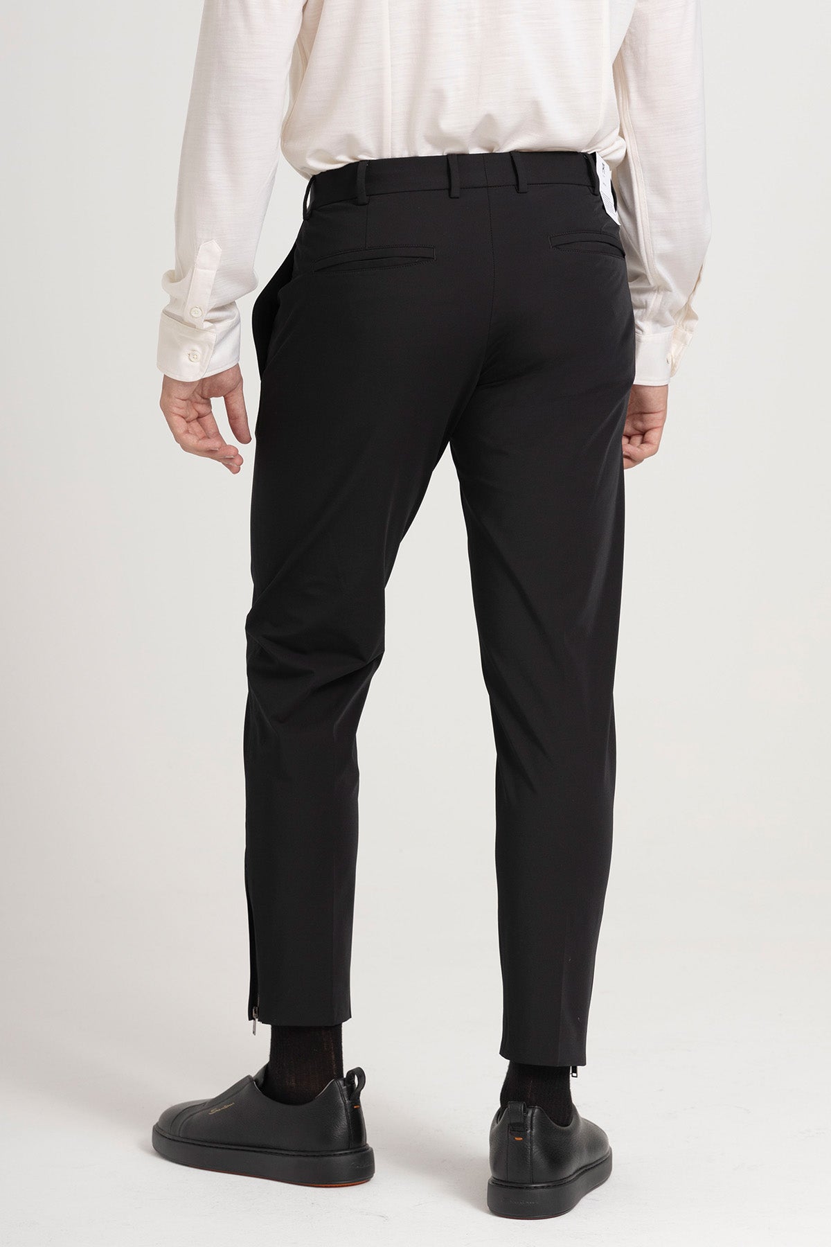 Pantaloni Torino Epsilon Yandan Cepli Paçası Fermuarlı Streç Pantolon