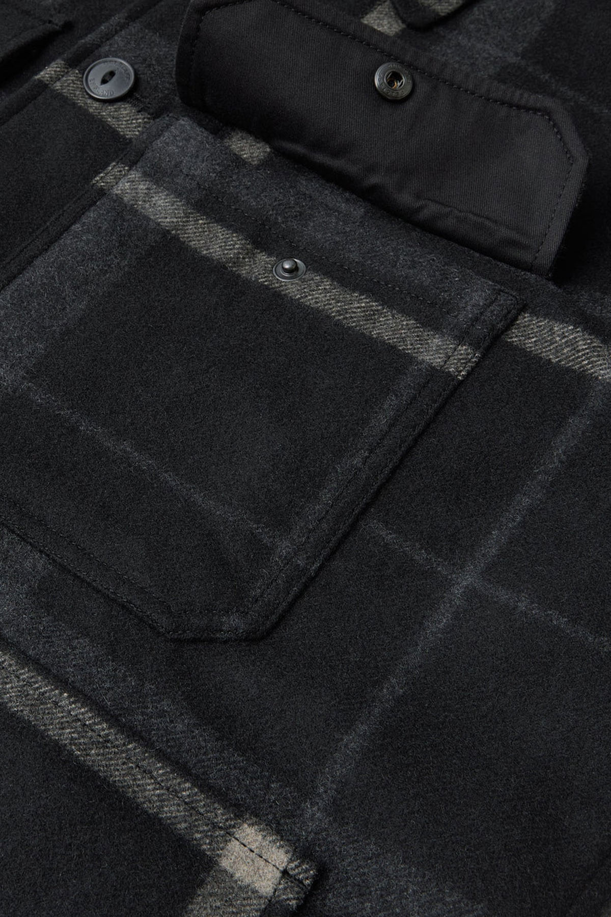 Belstaff Ekose Desenli Yün Ceket-Ceket-Libas