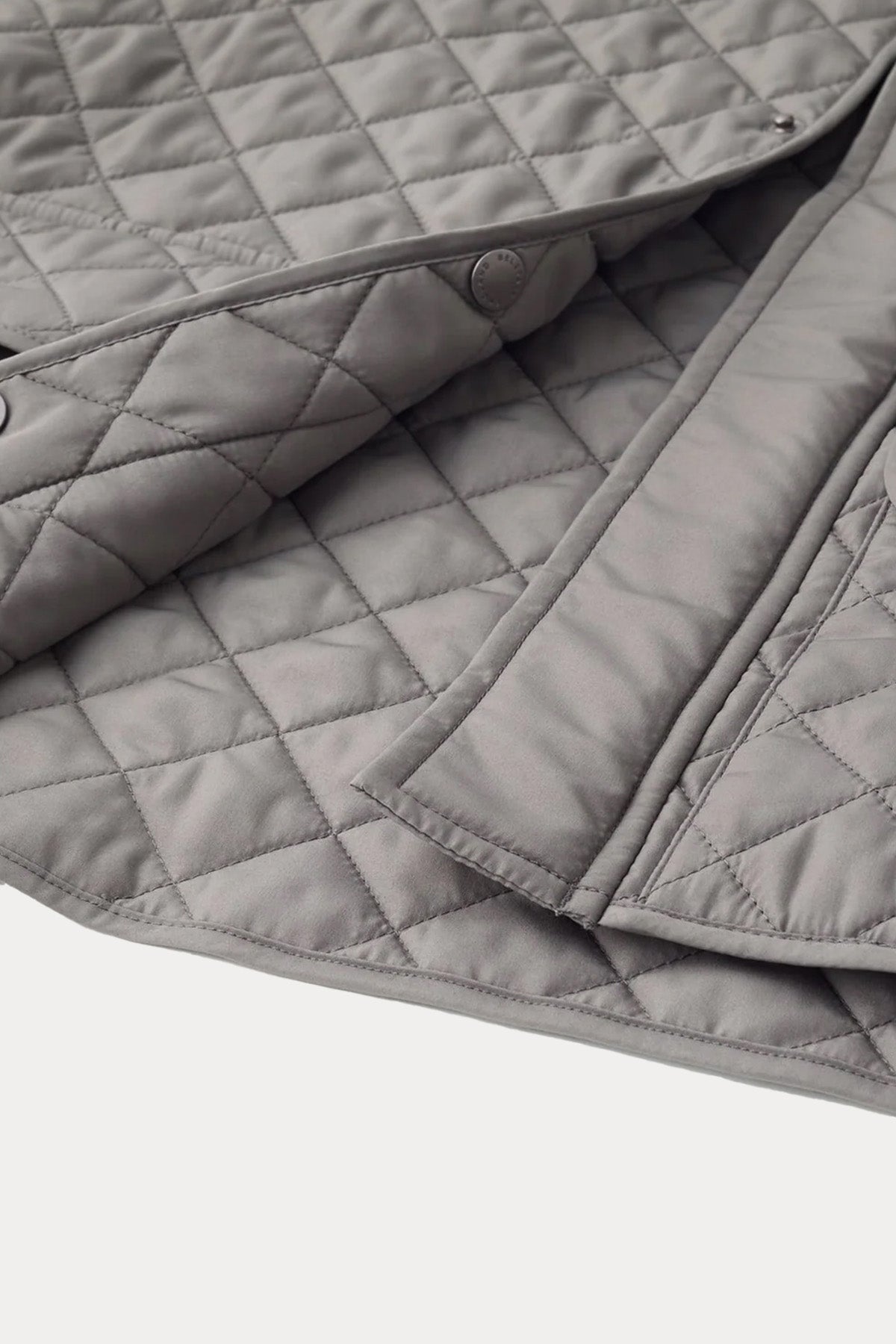 Belstaff Icon Gilet Dik Yaka Kapitone Puffer Yelek-Yelek-Libas