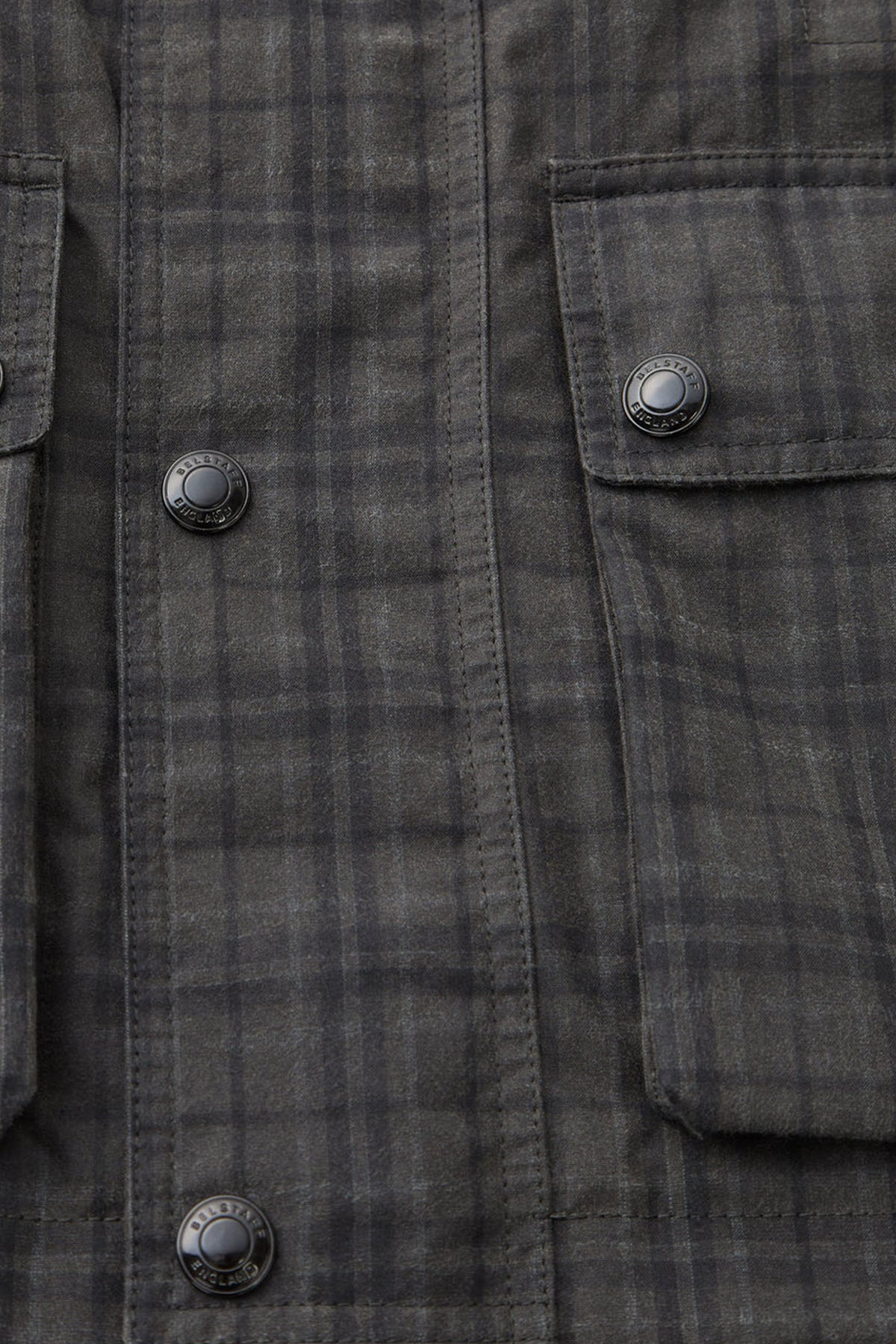 Belstaff Icon Fieldmaster Mumlu Kumaş Ekoseli Mont