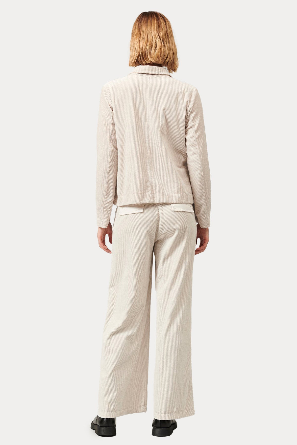 Transit Fitilli Kadife Ceket