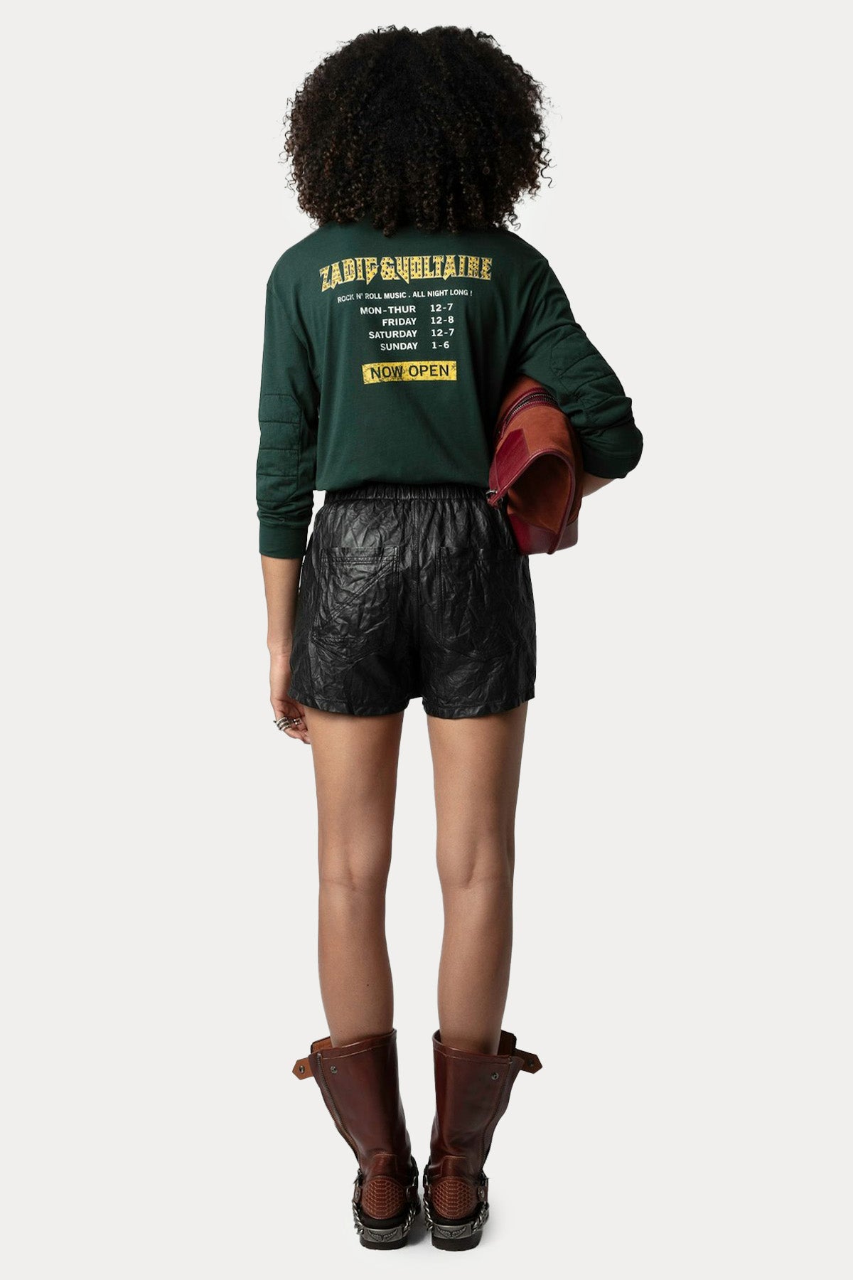 Zadig & Voltaire Yuvarlak Yaka Logolu T-shirt