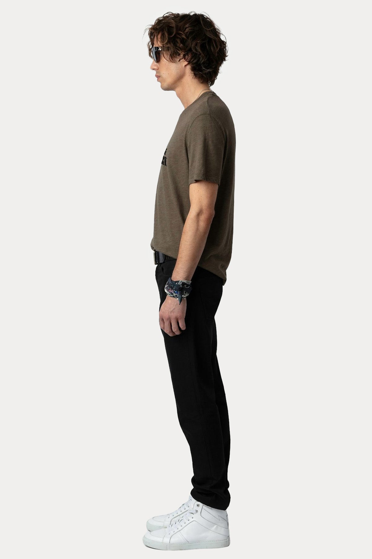 Zadig & Voltaire Yuvarlak Yaka Logolu T-shirt-T-shirt-Libas