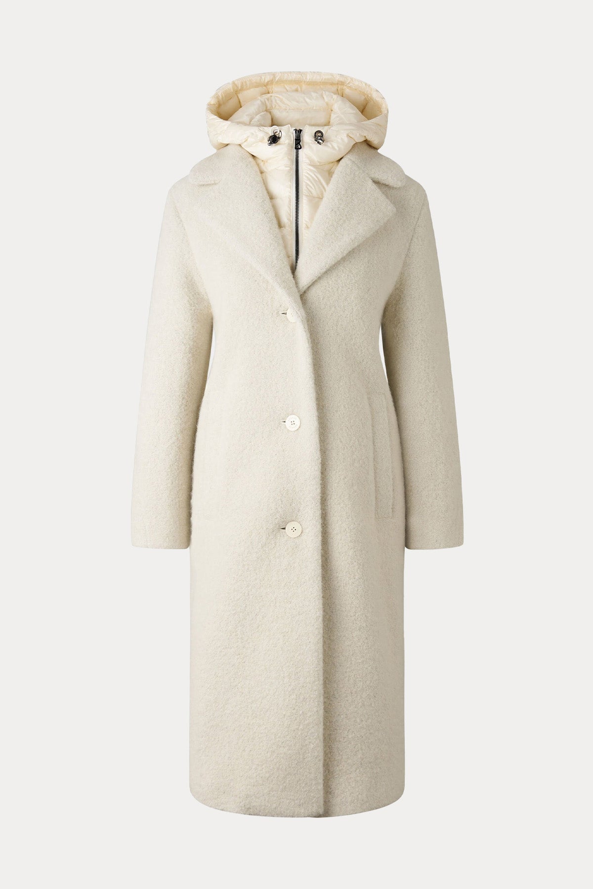 Bogner Deniz Demonte Puffer İç Parçalı Yün Kaban