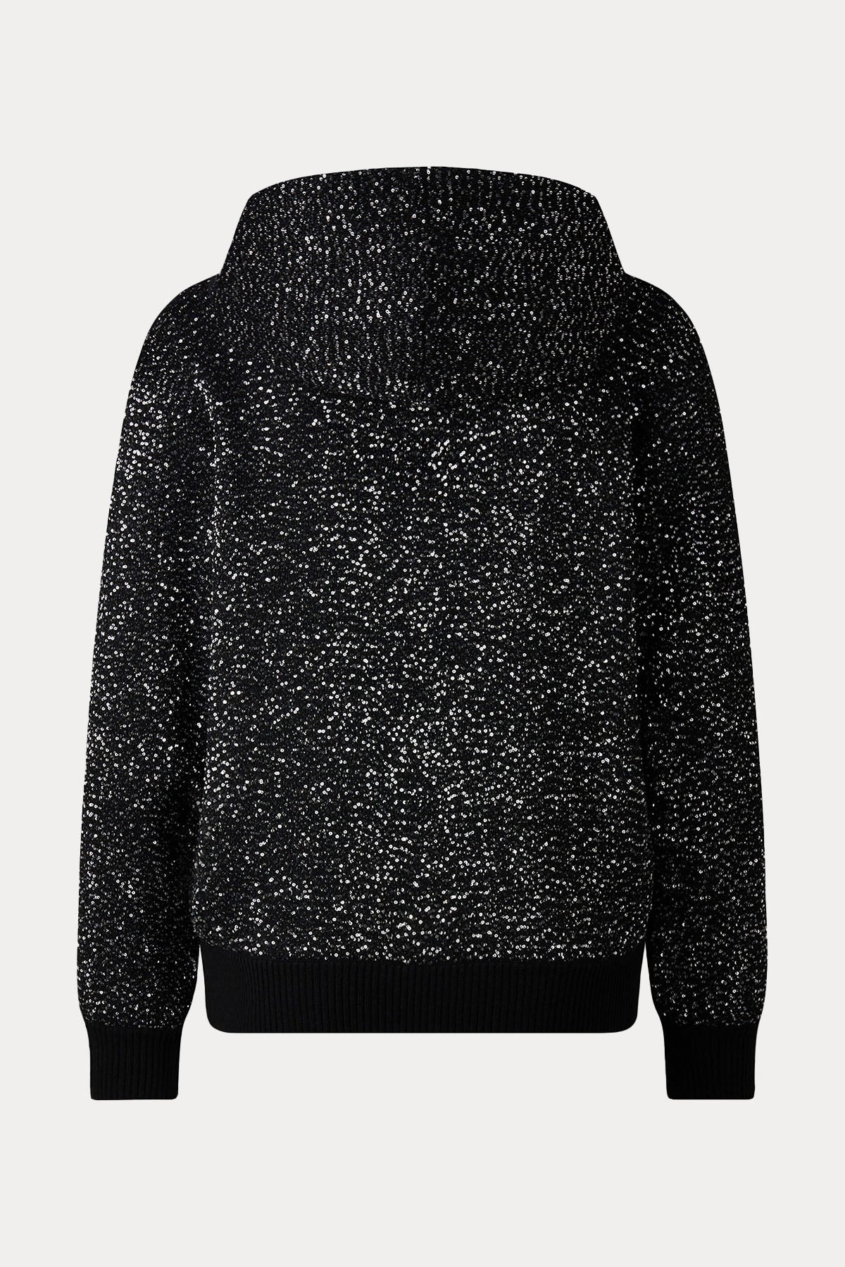 Bogner Ulli Loose Fit Kapüşonlu Payetli Sweatshirt-Sweatshirt-Libas
