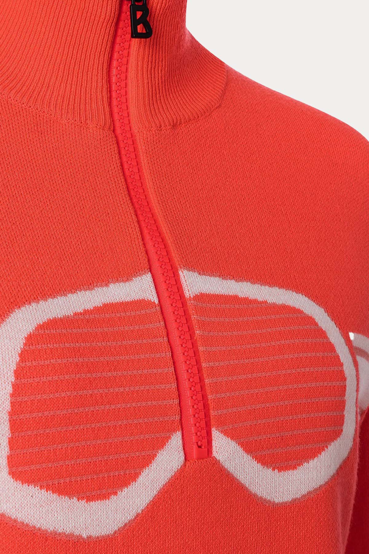 Bogner Azra Fire Ice Dik Yaka Örgü Yün Triko