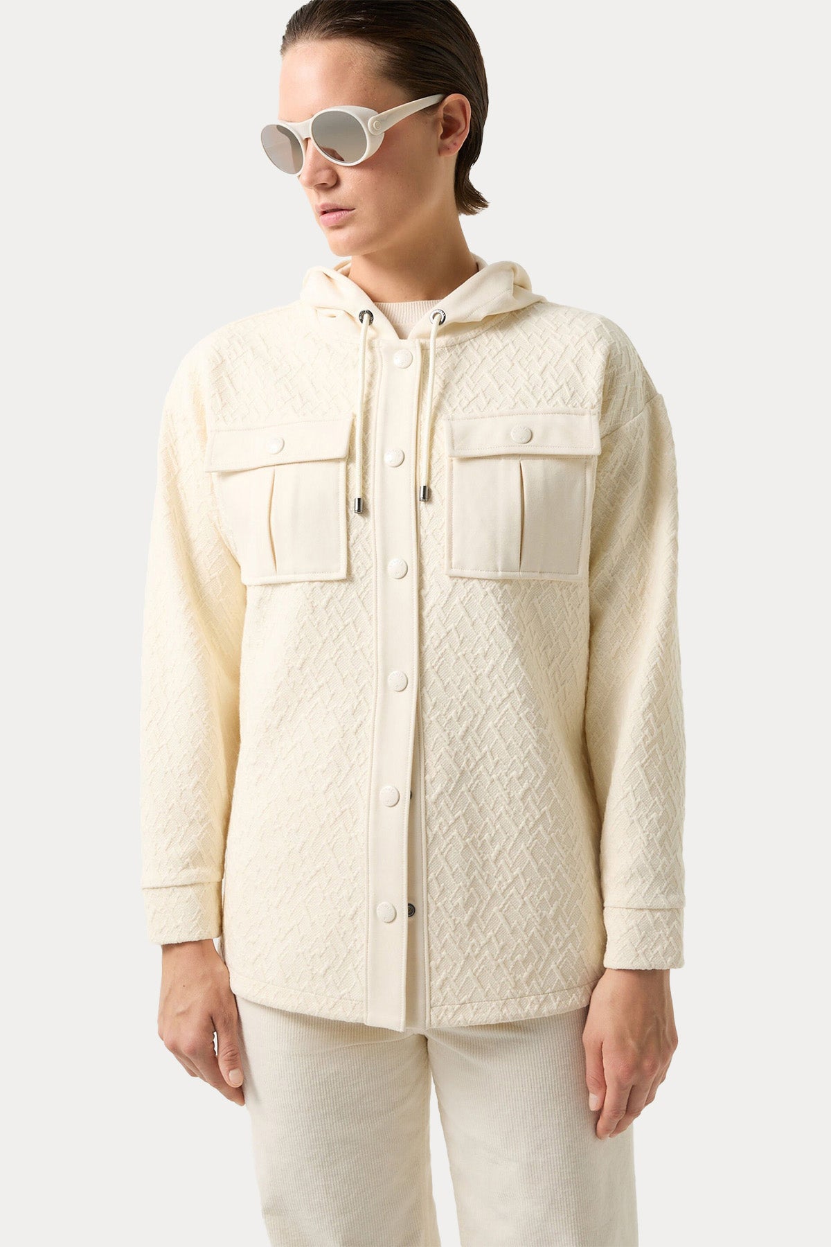 Bogner Kamy Geniş Kesim Kapüşonlu Ceket