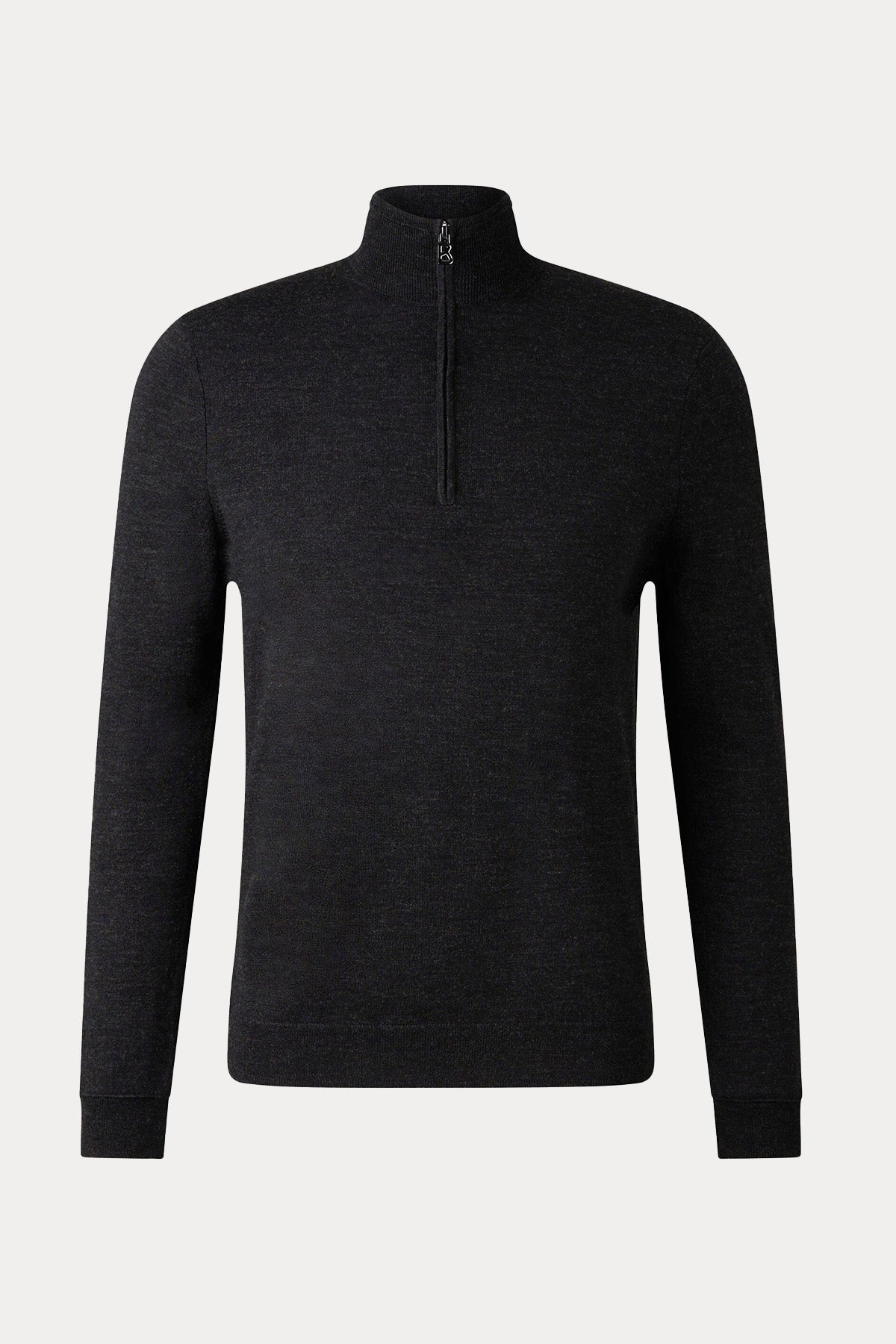 Bogner Ouri Yarım Fermuarlı Dik Yaka İnce Örgü Yün Triko