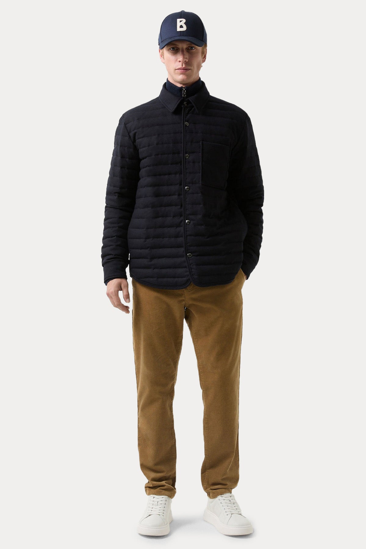 Bogner Olli Regular Fit Dolgulu Gömlek Ceket-Ceket-Libas